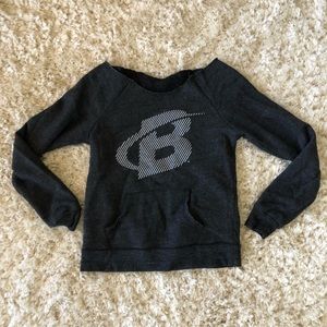 BB.com off the shoulder sweatshirt NWOT